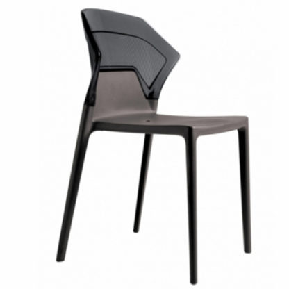 Chaise EGO-S - polypropylène - anthracite - anthracite - District W - St-Hyacinthe