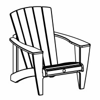 ADIRO - Chaise - dessin - 200x200