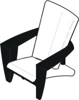 COZI bras noir - chaise - dessin - 200x200