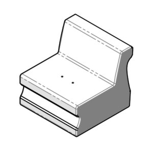 CURVA - module A - droit - SE.000 - dessin