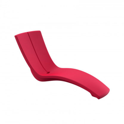 KURVE - chaise longue - CU.000.36 - rouge